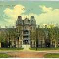 School for the Blind, Lansing, Michigan. A large ornate building with trees in front.