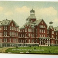 State School for the Deaf, Frederick, Maryland. A large ornate building.