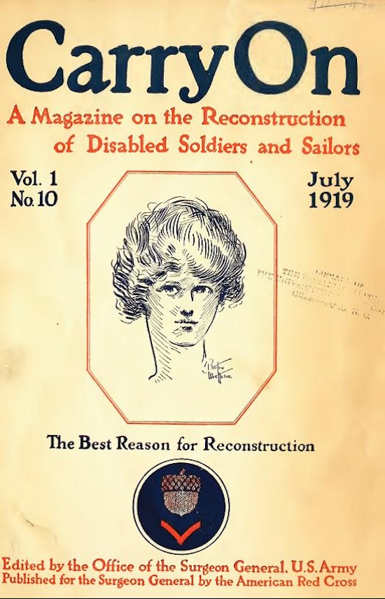 Cover of Carry On.  Drawing of women at center.