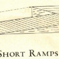 A design drawing of a ramp.
