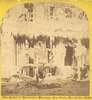Two frontal views of the ruins of Barnum's Museum.