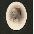 Portrait of Sarah Fuller facing left.