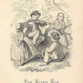 Boy playing the violin as a boy and two girls look on