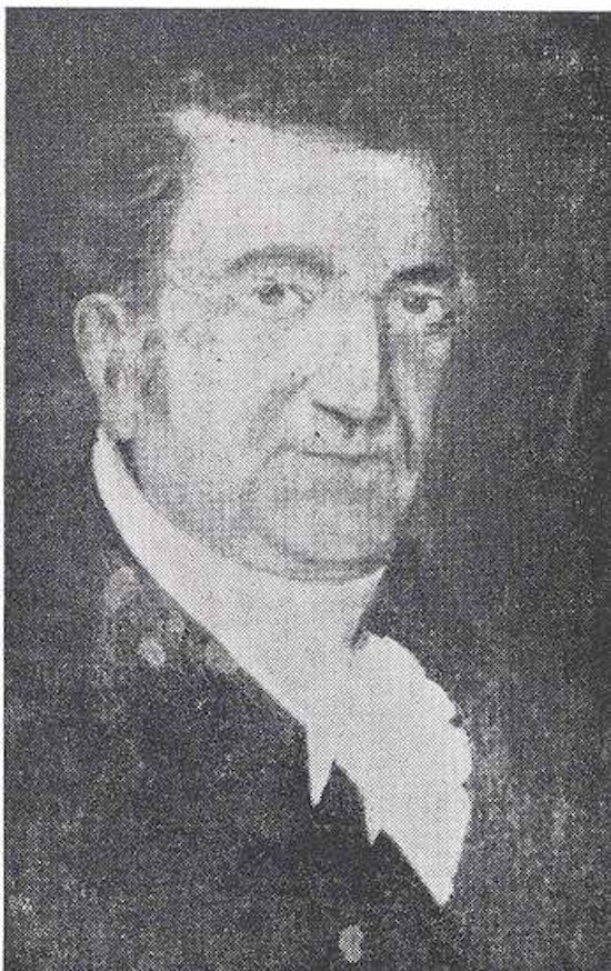 Portrait of Mason Cogswell.